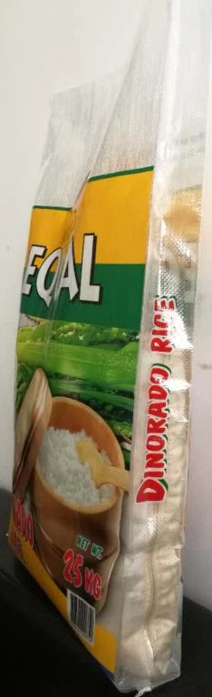 25kg Rice Bag For Brand PUREGOLD EQUAL From Philippines Client